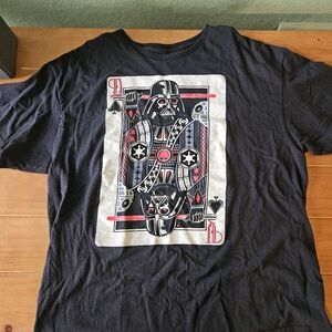 Star Wars Darth Vader King of Spades T-Shirt Size Size 2XL
